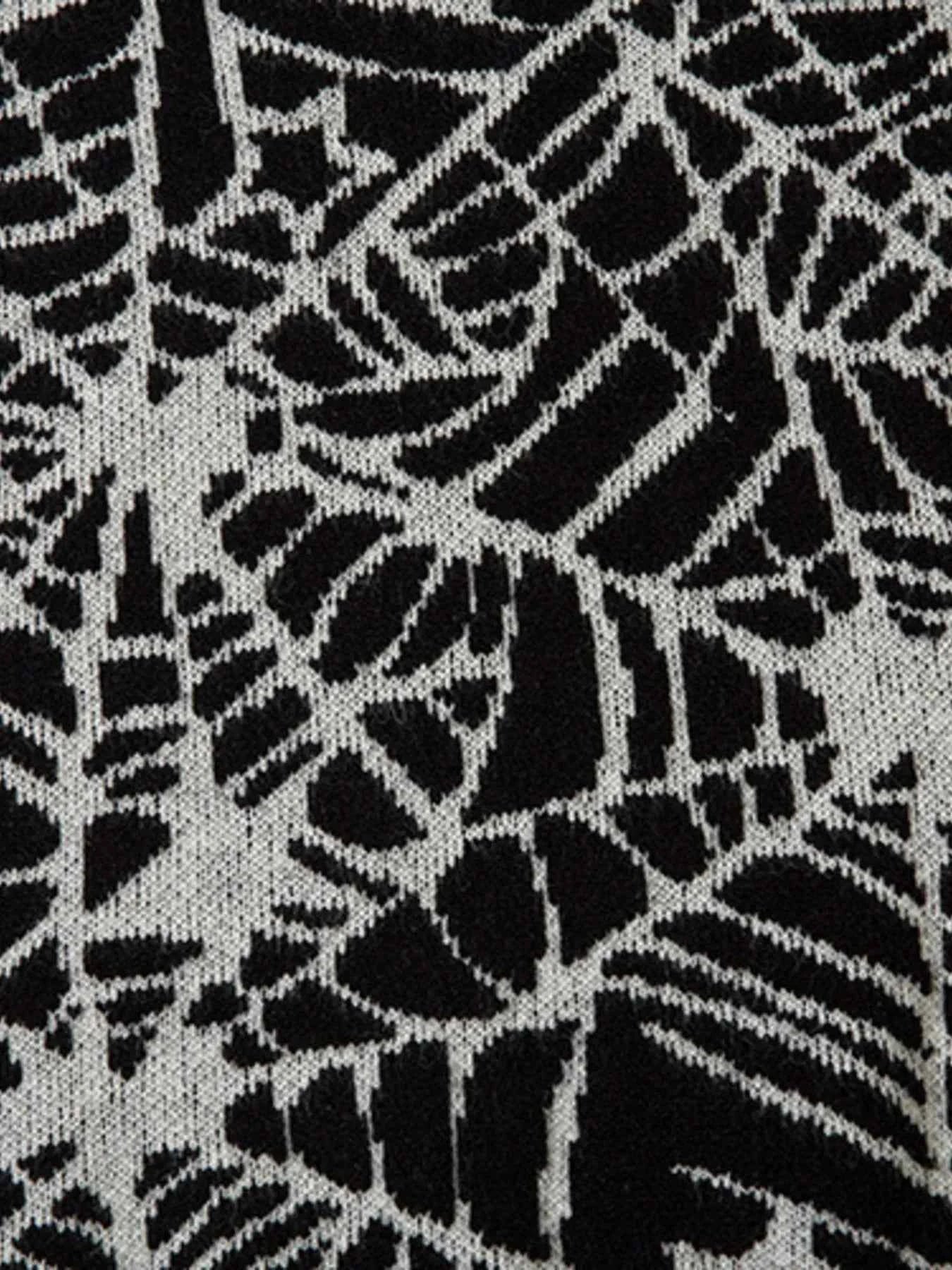 Men's Spider Web V-Neck Sweater Vest